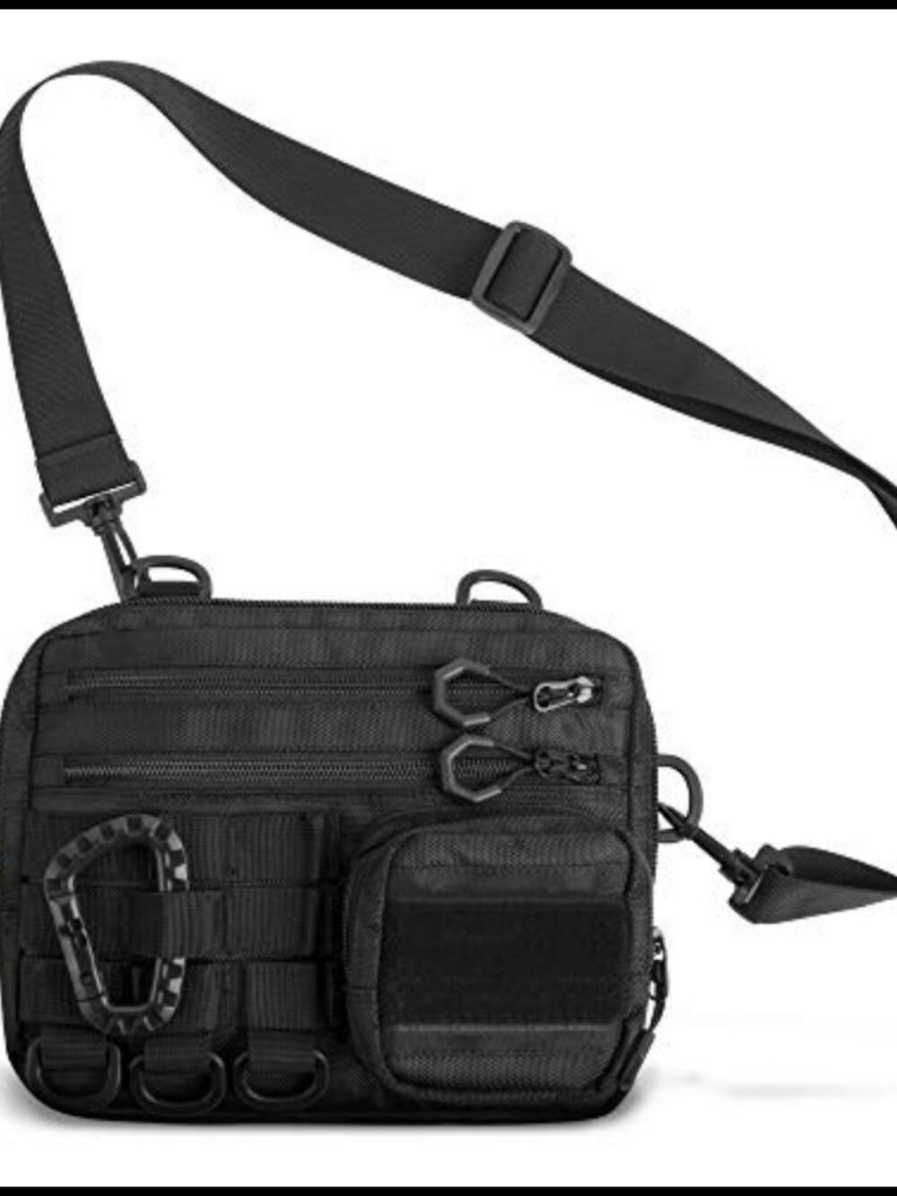 Tactical Messenger Bag Small Crossbody Sling Waist Pack EDC